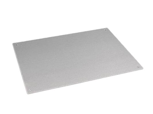 Hammond HW1710ALPL Natural Aluminum Bottom Panel for HWCHAS1710 Chassis, 17.00" W x 10.00" D.