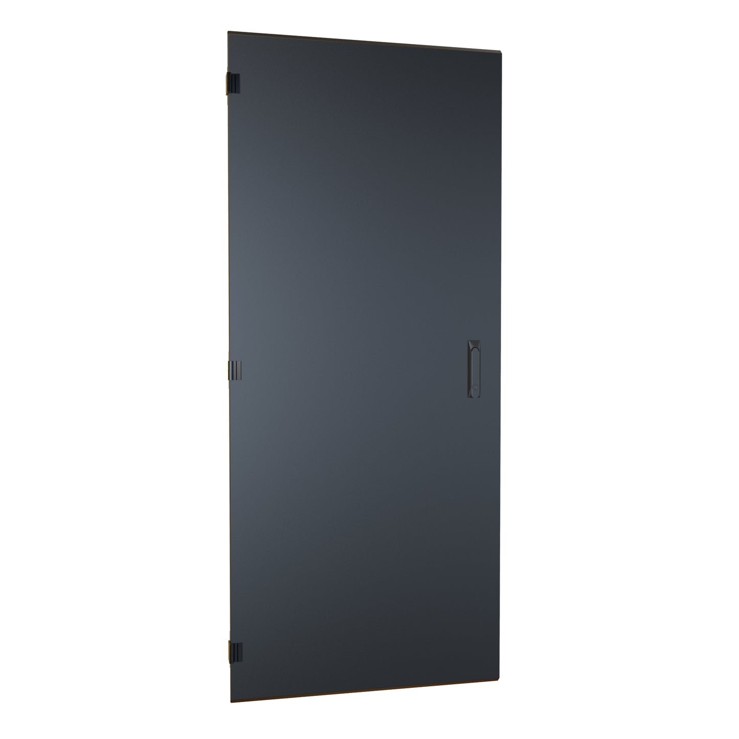 Hammond HWFSD3036UBK Solid Locking Door for 30" Wide HWF 36U Cabinet, Black Powder-Coated Steel.