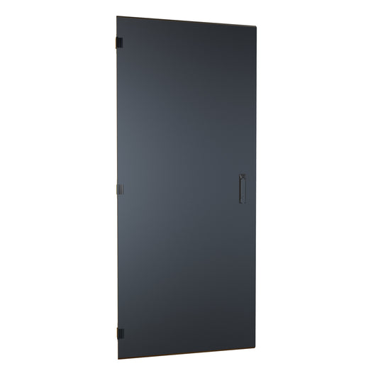 Hammond HWFSD3036UBK Solid Locking Door for 30" Wide HWF 36U Cabinet, Black Powder-Coated Steel.