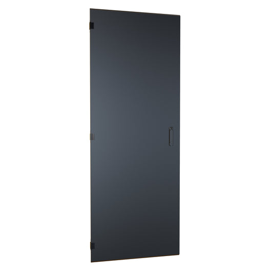 Hammond HWFSD3042UBK Solid Locking Door for 30" Wide HWF 42U Cabinet, Black Powder-Coated Steel.