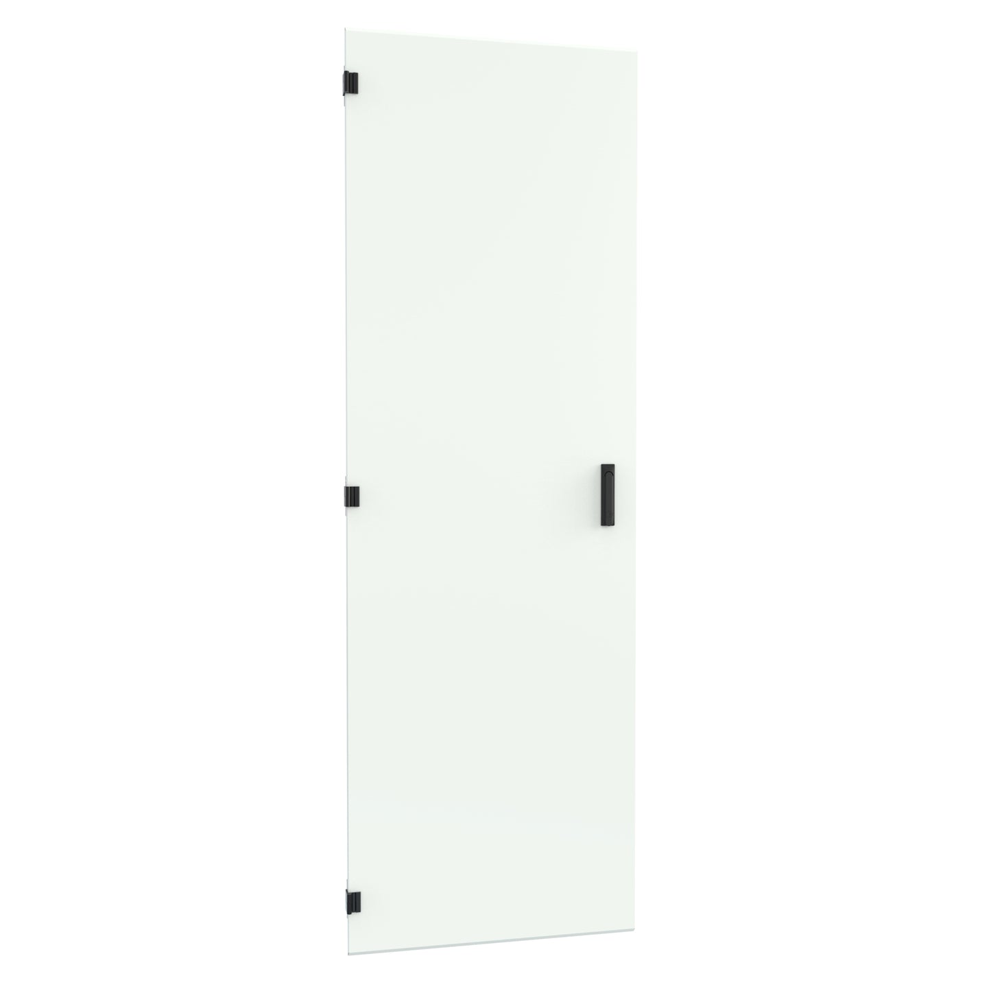 Hammond HWFSD3048UWH Solid Locking Door for 30" Wide HWF 48U Cabinet, White Powder-Coated Steel.