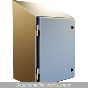 Hammond HWST603616S16 N4X Wallmount Enclosure Slope Top Enclosure - 60" x 36" x 16" - 316 Stainless Steel