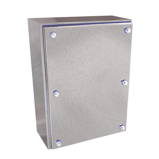 Hammond HYJ1294SS Hygienic N4X Stainless Steel Junction Box 304SS 12" x 9" x 4"
