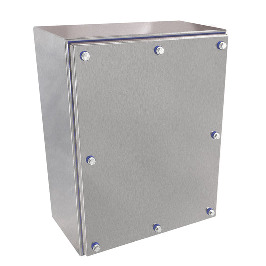 Hammond HYJ14116SS Hygienic N4X Stainless Steel Junction Box 304SS 14" x 11" x 6"