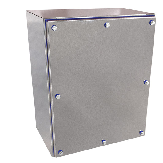 Hammond HYJ16138SS Hygienic N4X Stainless Steel Junction Box 304SS 16" x 13" x 8"