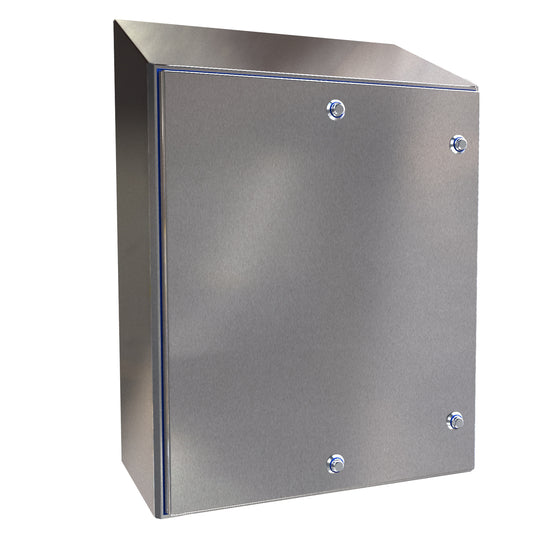 Hammond HYW242010SS Hygienic N4X Stainless Steel Wallmount Enclosure 304SS 24" x 20" x 10"