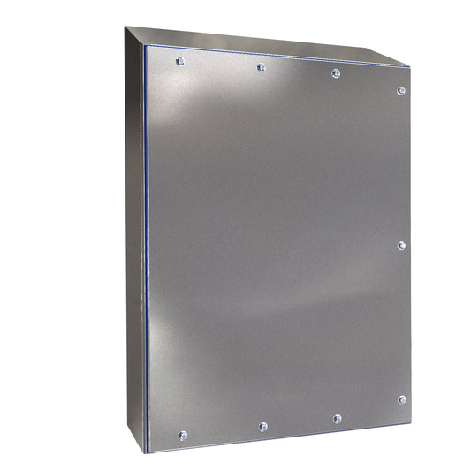 Hammond HYW483612SS Hygienic N4X Stainless Steel Wallmount Enclosure 304SS 48" x 36" x 12"