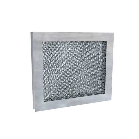 Hammond LFK55 Replacement Aluminum Filter Pair for 1481L3R Type 3R Louvered Vent Kit, 3.50 x 3.00" H x W.