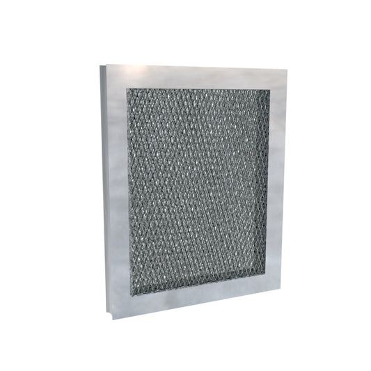 Hammond LFK56 Replacement Aluminum Filter Pair for 1481L3R Type 3R Louvered Vent Kit, 3.375 x 4.00" H x W.