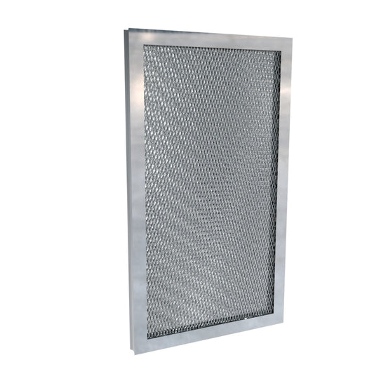 Hammond LFK610 Replacement Aluminum Filter Pair for 1481L3R Type 3R Louvered Vent Kit, 4.563 x 8.00" H x W.