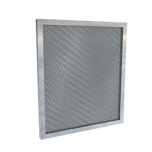 Hammond LFK810 Replacement Aluminum Filter Pair for 1481L3R Type 3R Louvered Vent Kit, 6.398 x 8.00" H x W.