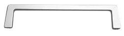 Hammond M268-4 Heavy-Duty Extruded Aluminum Rectangle Pull Handle, Clear Anodized, 7.13" Mounting Centers, M5-0.8 Thread, Hardware Included.