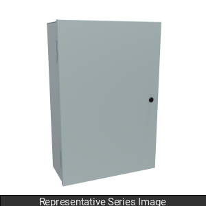 Hammond N1A302412 N1 Enclosure w/Panel - 30" x 24" x 12" - Steel/Gray