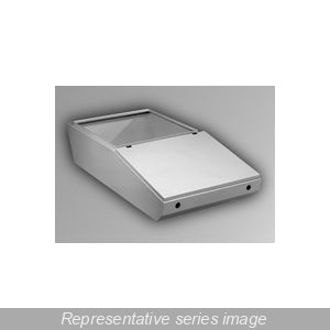 Hammond 2CSD84843 Deep Desk Unit, Type 4/4X, 8" x 48" x 43", 304 Stainless Steel, for Series 2000 Modular Console.
