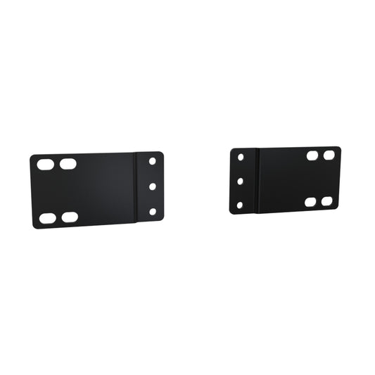 Hammond PA1UBK 1U Rack Rail Reducer Panel, Converts 23" Rack Mounting to 19", Black.