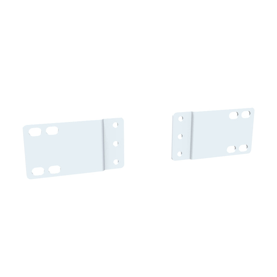 Hammond PA1UWH 1U Rack Rail Reducer Panel, Converts 23" Rack Mounting to 19", White.