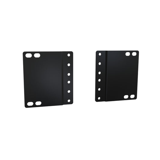 Hammond PA2UBK 2U Rack Rail Reducer Panel, Converts 23" Rack Mounting to 19", Black.