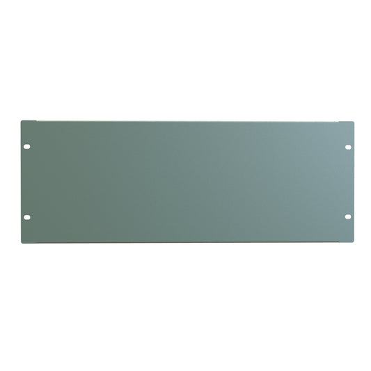 Hammond PBFS19007GY2 4U Flanged Rack Filler Panel, 16-Gauge Formed Steel, 19.00" W x 7.00" H, Dark Gray.