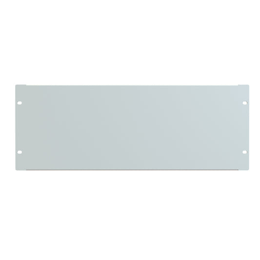 Hammond PBFS19007LG2 4U Flanged Rack Filler Panel, 16-Gauge Formed Steel, 19.00" W x 7.00" H, Light Gray.