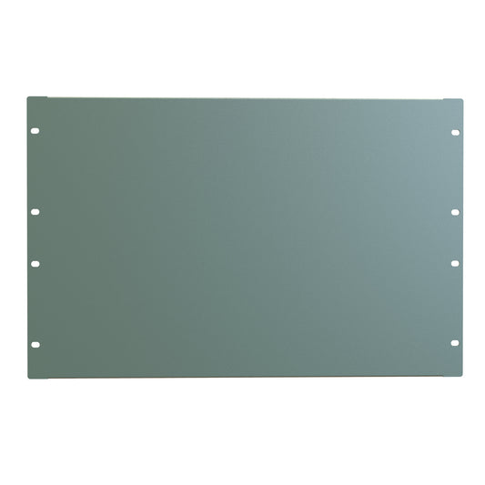 Hammond PBFS19012GY2 7U Flanged Rack Filler Panel, 16-Gauge Formed Steel, 19.00" W x 12.25" H, Dark Gray.