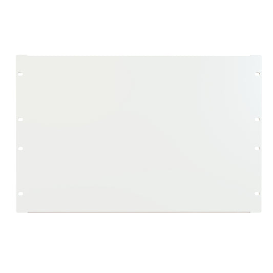 Hammond PBFS19012WH 7U Flanged Rack Filler Panel, 16-Gauge Formed Steel, 19.00" W x 12.25" H, White.