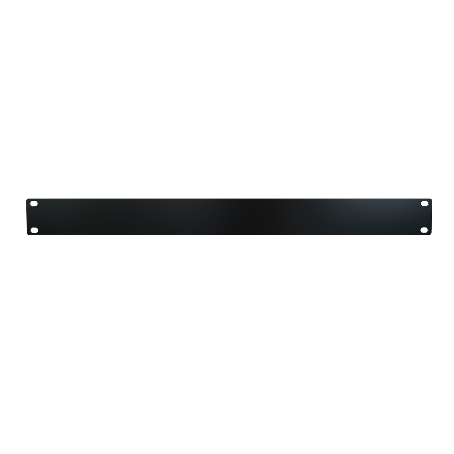 Hammond PBPA19001BK 19" Aluminum Rack Panel, Black 1.75"H (1U)