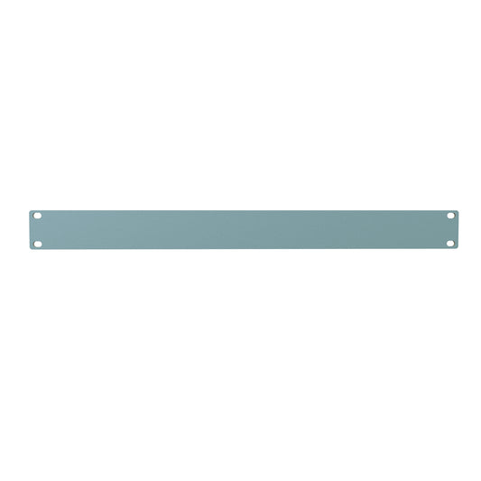 Hammond PBPA19001GY2 1U Flat Rack Filler Panel, 0.125" 5052-H32 Aluminum, 19.00" W x 1.75" H, Dark Gray.