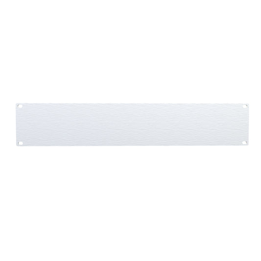 Hammond PBPA19003UNF 2U Flat Rack Filler Panel, 0.125" 5052-H32 Aluminum, 19.00" W x 3.50" H, Unfinished.