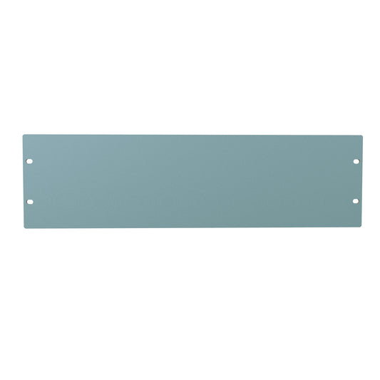 Hammond PBPA19005GY2 3U Flat Rack Filler Panel, 0.125" 5052-H32 Aluminum, 19.00" W x 5.25" H, Dark Gray.