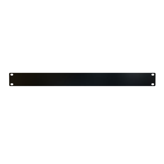 Hammond PBPS19001BK 19" Steel Rack Panel, Black 1.75"H (1U)