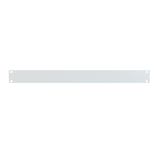 Hammond PBPS19001WH 1U Flat Rack Filler Panel, 14-Gauge Steel, 19.00" W x 1.75" H, White.