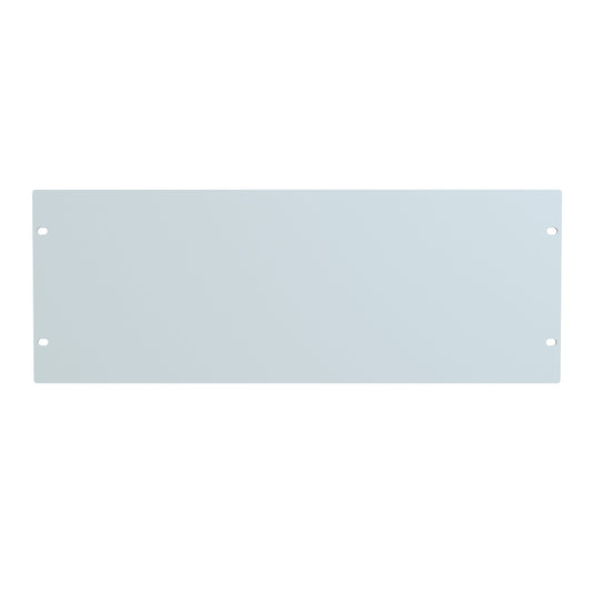 Hammond PBPS19007LG2 4U Flat Rack Filler Panel, 14-Gauge Steel, 19.00" W x 7.00" H, Light Gray.