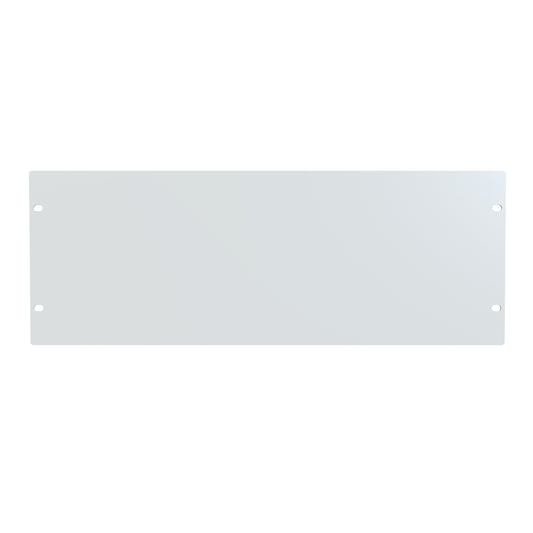 Hammond PBPS19007WH 4U Flat Rack Filler Panel, 14-Gauge Steel, 19.00" W x 7.00" H, White.