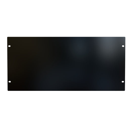 Hammond PBPS19008BK 5U Flat Rack Filler Panel, 14-Gauge Steel, 19.00" W x 8.75" H, Black.