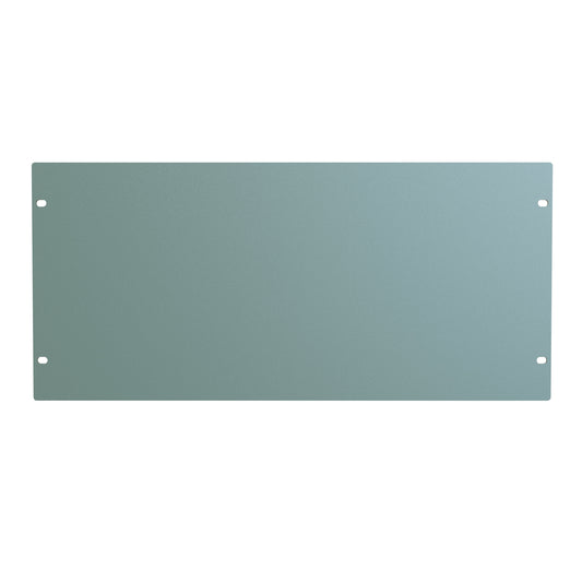 Hammond PBPS19008GY2 5U Flat Rack Filler Panel, 14-Gauge Steel, 19.00" W x 8.75" H, Dark Gray.