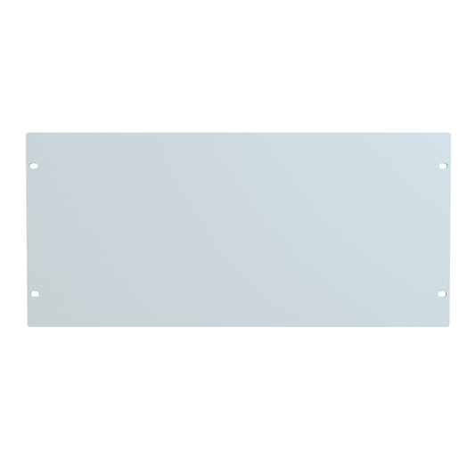 Hammond PBPS19008LG2 5U Flat Rack Filler Panel, 14-Gauge Steel, 19.00" W x 8.75" H, Light Gray.