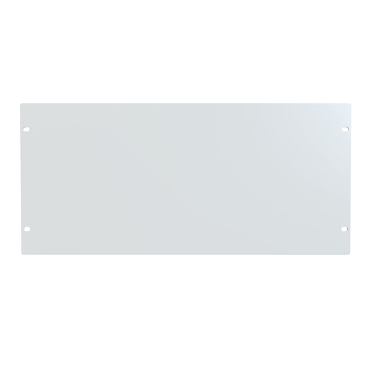 Hammond PBPS19008WH 5U Flat Rack Filler Panel, 14-Gauge Steel, 19.00" W x 8.75" H, White.