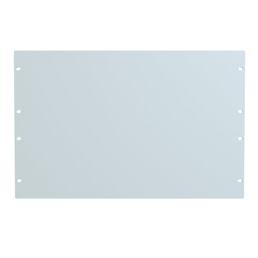 Hammond PBPS19012LG2 7U Flat Rack Filler Panel, 14-Gauge Steel, 19.00" W x 12.25" H, Light Gray.