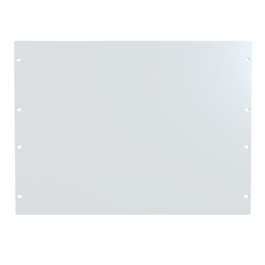 Hammond PBPS19014WH 8U Flat Rack Filler Panel, 14-Gauge Steel, 19.00" W x 14.00" H, White.