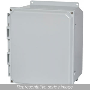 Hammond PCJ1086F Junction Box Polycarb 10" x 8" x 6" Lift-Off Screw Cover w/Flange