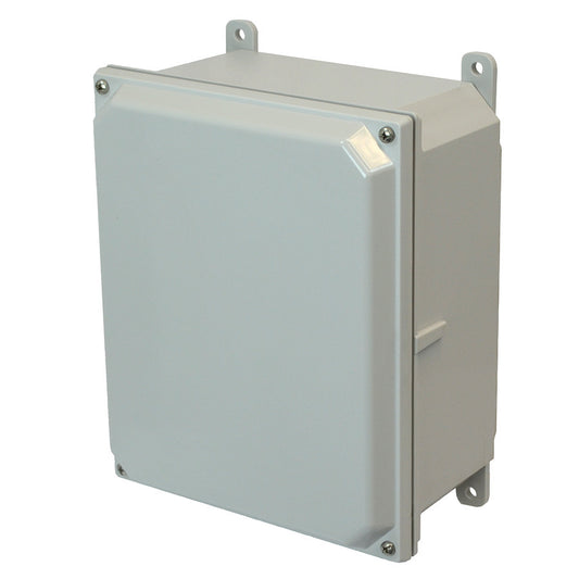 Hammond PCJ864 Junction Box Polycarb 8" x 6" x 4" Lift-Off Screw Cover w/Feet