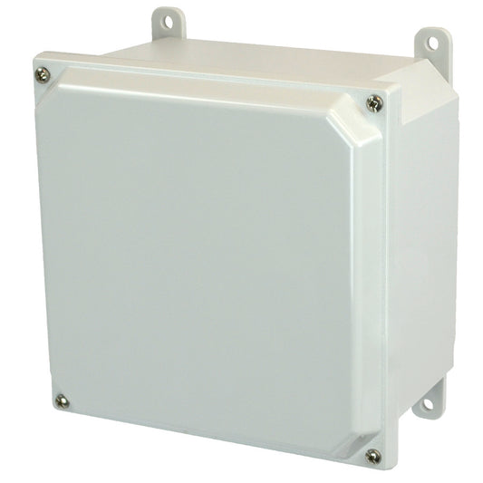 Hammond PCJ884 Junction Box Polycarb 8" x 8" x 4" Lift-Off Screw Cover w/Feet