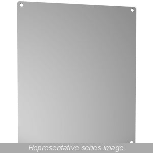 Hammond PCJR0705 Inner Panel for PCJ Enclosures, 14-Gauge Steel, 6.75" H x 4.88" W, White.