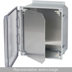 Hammond PCJHFPP66 Hinged Aluminum Swing Panel for PCJ Enclosures, 0.090" Thick, 5.44" H x 5.61" W.