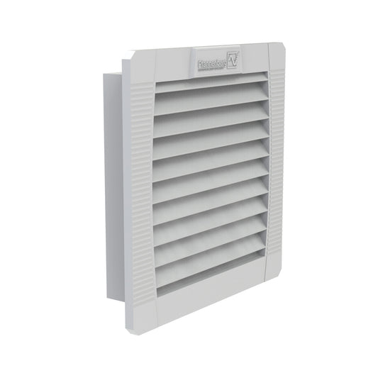 Hammond PFA10000LG Type 12 Exhaust Filter, ABS-FR, 88% Efficiency, 4.29" H x 4.29" W x 1.02" D, Light Gray.
