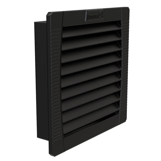 Hammond PFA20000BK Type 12 Exhaust Filter, ABS-FR, 91% Efficiency, 5.71" H x 5.71" W x 1.02" D, Black.