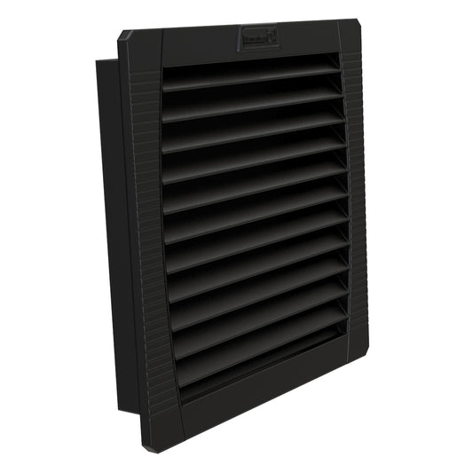 Hammond PFA30000BK Type 12 Exhaust Filter, ABS-FR, 91% Efficiency, 7.95" H x 7.95" W x 1.34" D, Black.