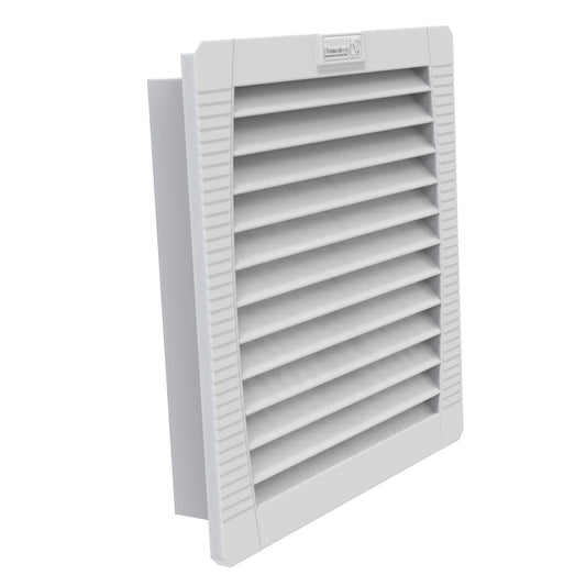 Hammond PFA30000LG Type 12 Exhaust Filter, ABS-FR, 91% Efficiency, 7.95" H x 7.95" W x 1.34" D, Light Gray.