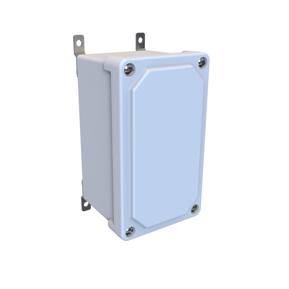 Hammond PJ744 N4X Fiberglass Wallmount Enclosure - 6.7" x 3.9" x 3.9" - Fiberglass