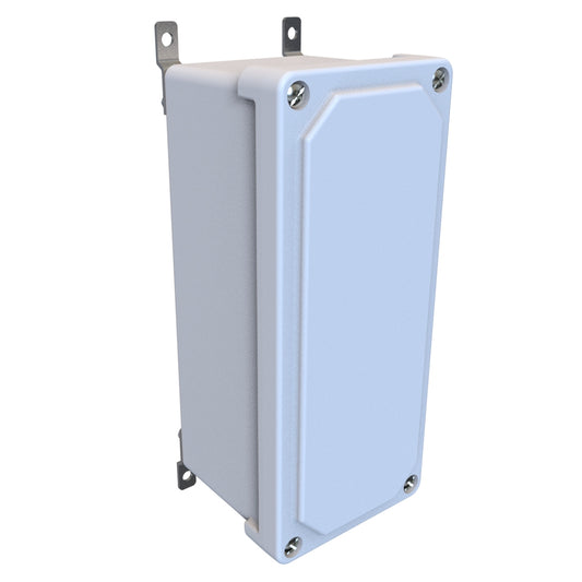Hammond PJ944 N4X Fiberglass Wallmount Enclosure - 9.0" x 3.9" x 3.9" - Fiberglass